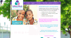 Desktop Screenshot of brilliantmindsearlylearningacademy.com